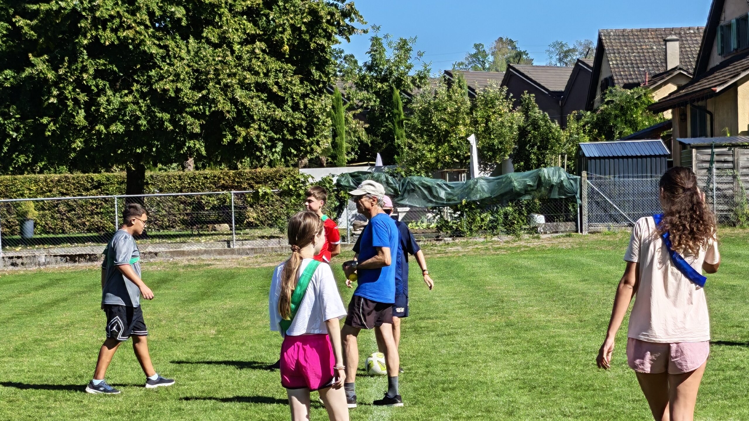 Gemeinsame Zeit beim Fussballturnier